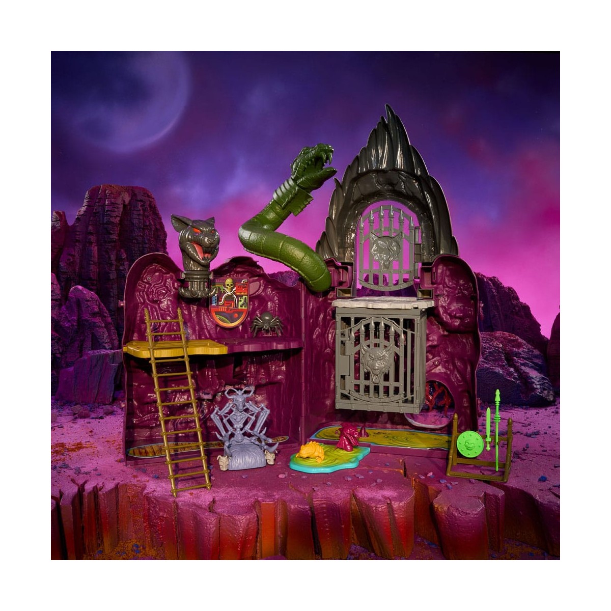 Masters of the Universe ORIGINS - Snake Mountain - Das Schloss des Malefiz