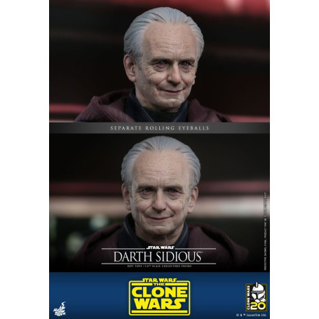 Hot Toys Star Wars - Darth Sidious - The Clone Wars 1/6