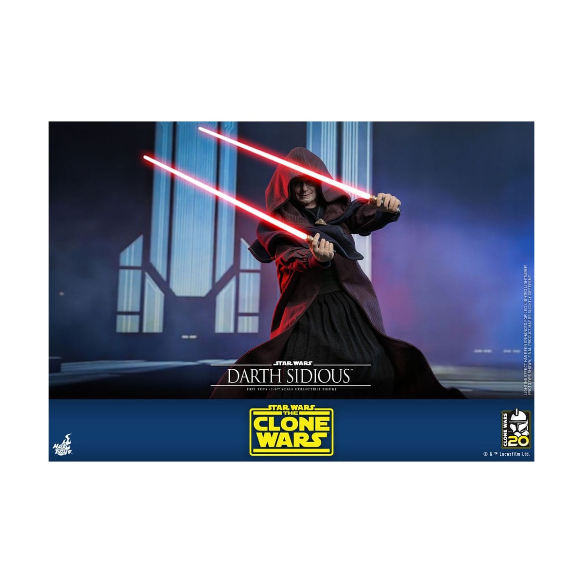 Hot Toys Star Wars - Darth Sidious - The Clone Wars 1/6
