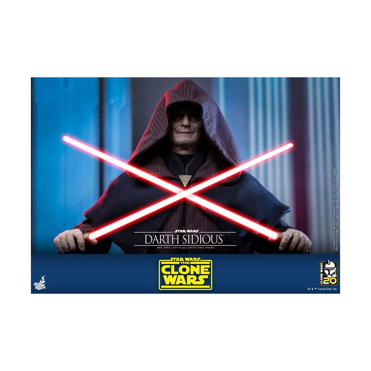 Hot Toys Star Wars - Darth Sidious - The Clone Wars 1/6