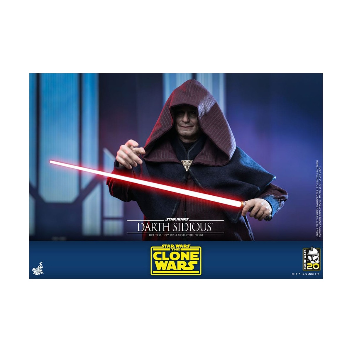 Hot Toys Star Wars - Darth Sidious - The Clone Wars 1/6