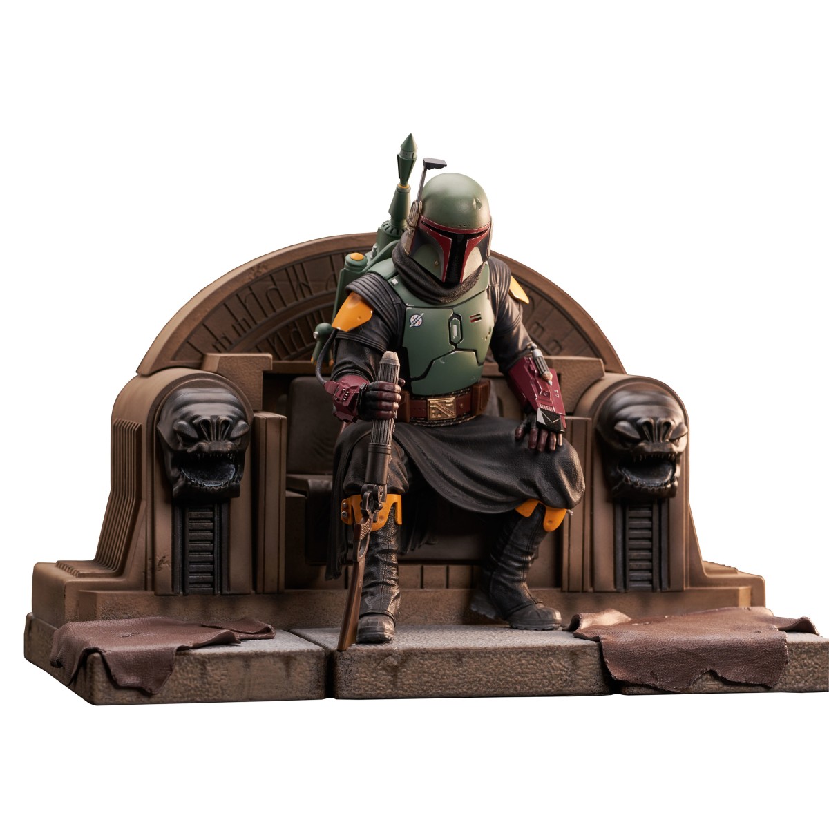 Gentle Giant - Star Wars - Boba Fett On Throne Premier Collection 1/7 - The Book of Boba Fett