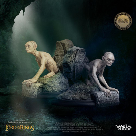 Weta - Der Herr der Ringe Statuette Gollum & Sméagol in Ithilien - LOTR