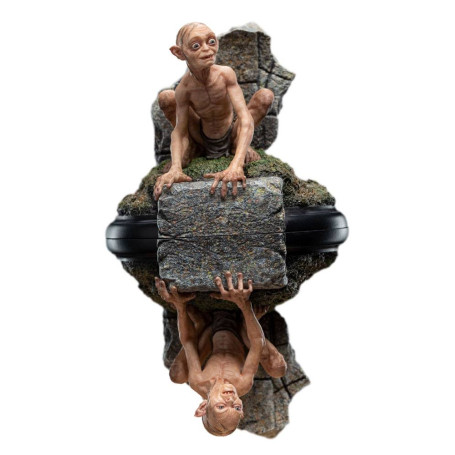 Weta - Der Herr der Ringe Statuette Gollum & Sméagol in Ithilien - LOTR
