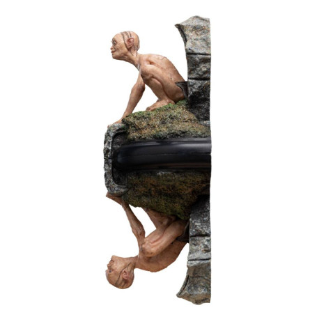 Weta - Der Herr der Ringe Statuette Gollum & Sméagol in Ithilien - LOTR