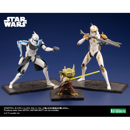 Star Wars - ARTFX kotobukiya - Captain Rex - The Clone Wars PVC-Statue 1/10