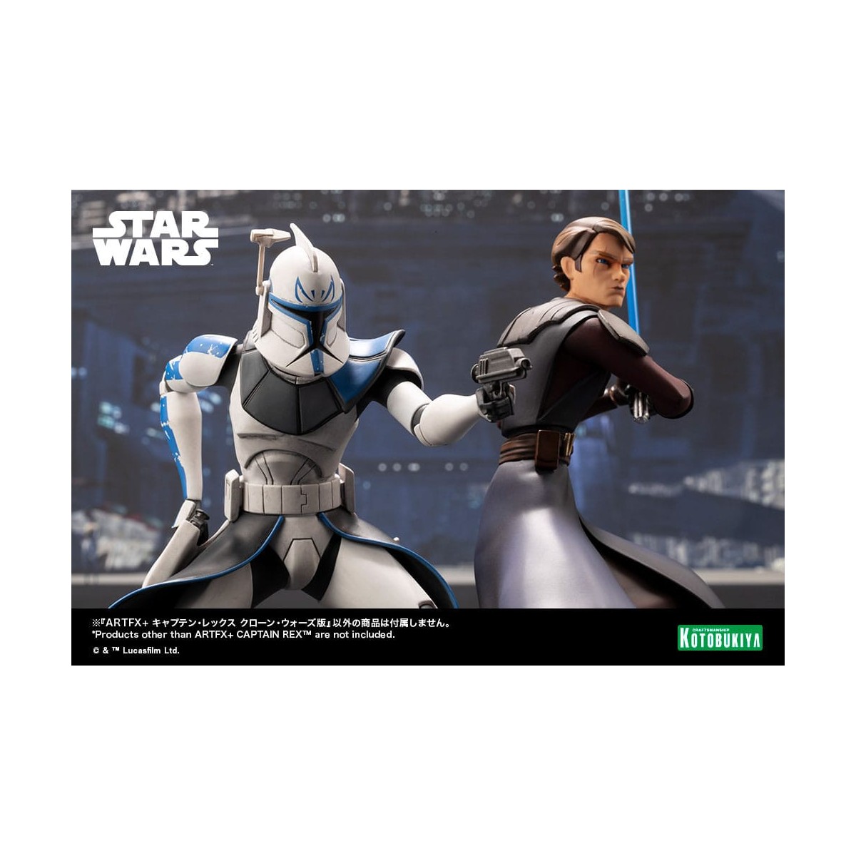 Star Wars - ARTFX kotobukiya - Captain Rex - The Clone Wars PVC-Statue 1/10
