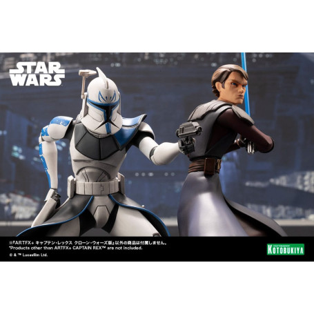 Star Wars - ARTFX kotobukiya - Captain Rex - The Clone Wars PVC-Statue 1/10
