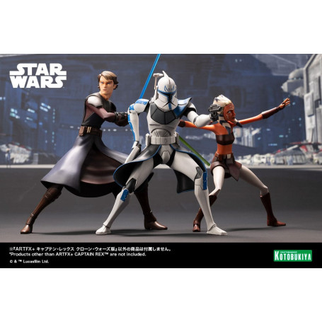 Star Wars - ARTFX kotobukiya - Captain Rex - The Clone Wars PVC-Statue 1/10