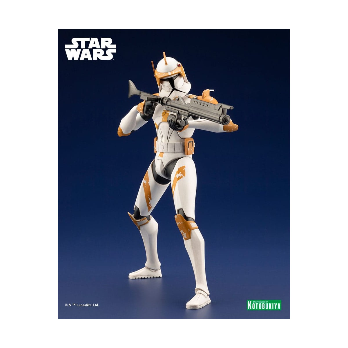 Star Wars - ARTFX kotobukiya - Commander Cody - The Clone Wars PVC-Statue 1/10