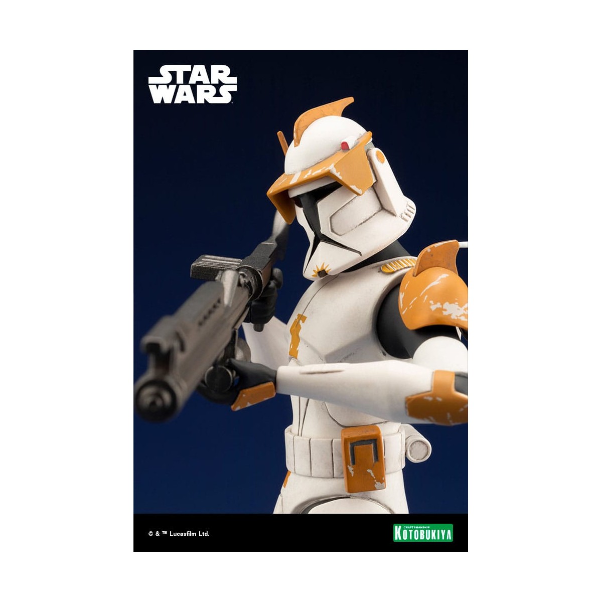 Star Wars - ARTFX kotobukiya - Commander Cody - The Clone Wars PVC-Statue 1/10