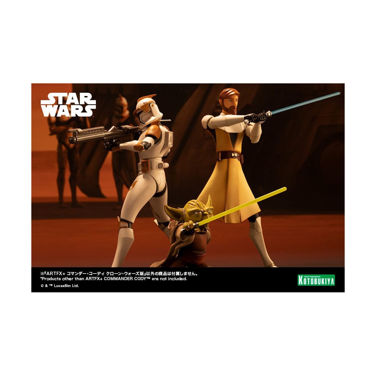 Star Wars - ARTFX kotobukiya - Commander Cody - The Clone Wars PVC-Statue 1/10