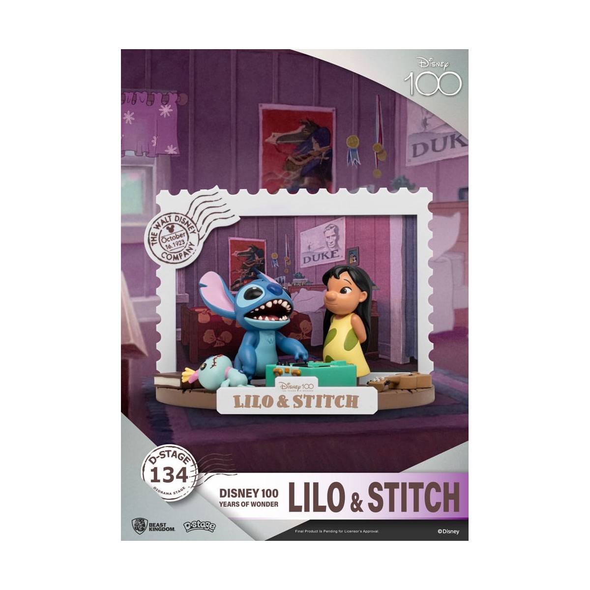 Beast Kingdom Disney Lilo & Stitch diorama PVC D-Stage 100 Years of Wonder