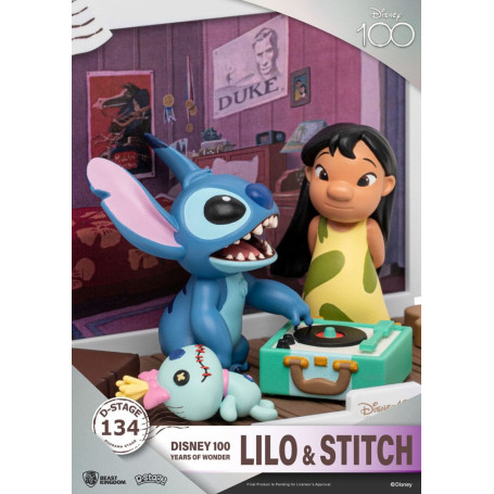 Beast Kingdom Disney Lilo & Stitch diorama PVC D-Stage 100 Years of Wonder