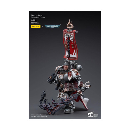 JoyToy Space Marines - Grey Knights - Castellan Crowe 1/18 - Warhammer 40K