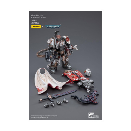 JoyToy Space Marines - Grey Knights - Castellan Crowe 1/18 - Warhammer 40K