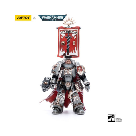 JoyToy Space Marines - Grey Knights - Castellan Crowe 1/18 - Warhammer 40K