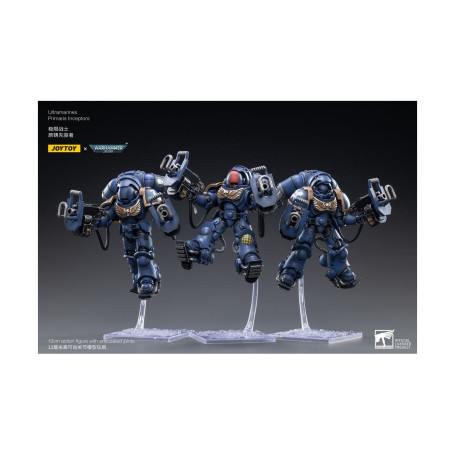 JoyToy - Ultramarines - 3er-Pack Figuren Ultramarines Primaris Inceptors 1/18 - Warhammer 40K