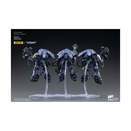 JoyToy - Ultramarines - 3er-Pack Figuren Ultramarines Primaris Inceptors 1/18 - Warhammer 40K