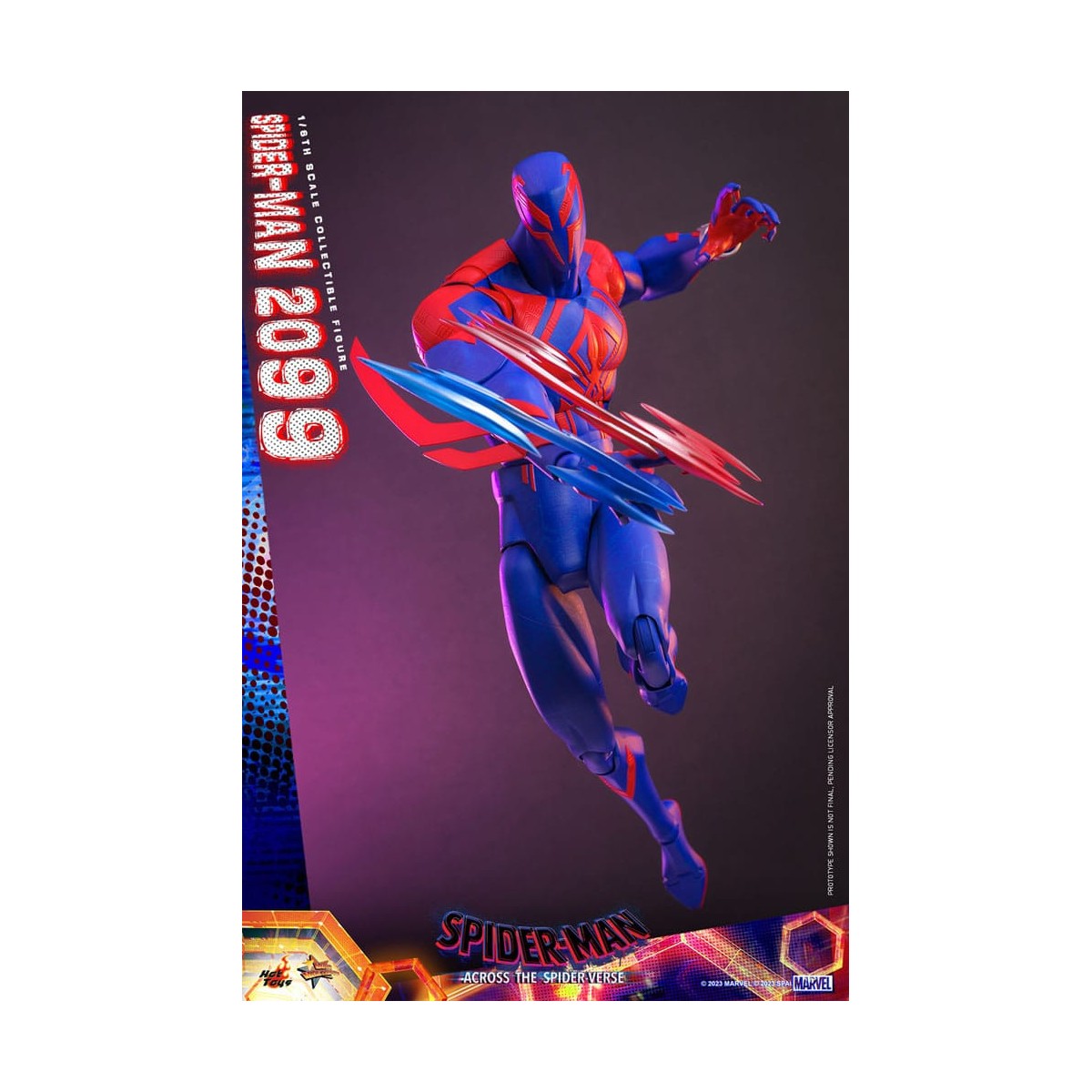 Hot Toys - Spider-Man 2099 - Spider-Man: Across the Spider-Verse Part One - Movie Masterpiece 1/6