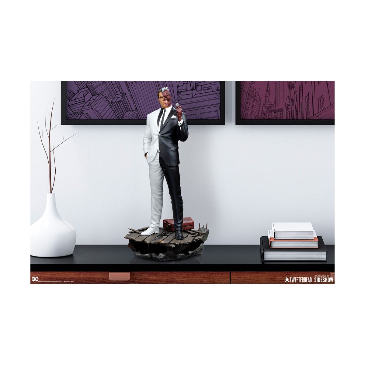 Tweeterhead - DC Comics: Two Face 1/4 Statue - Double Face