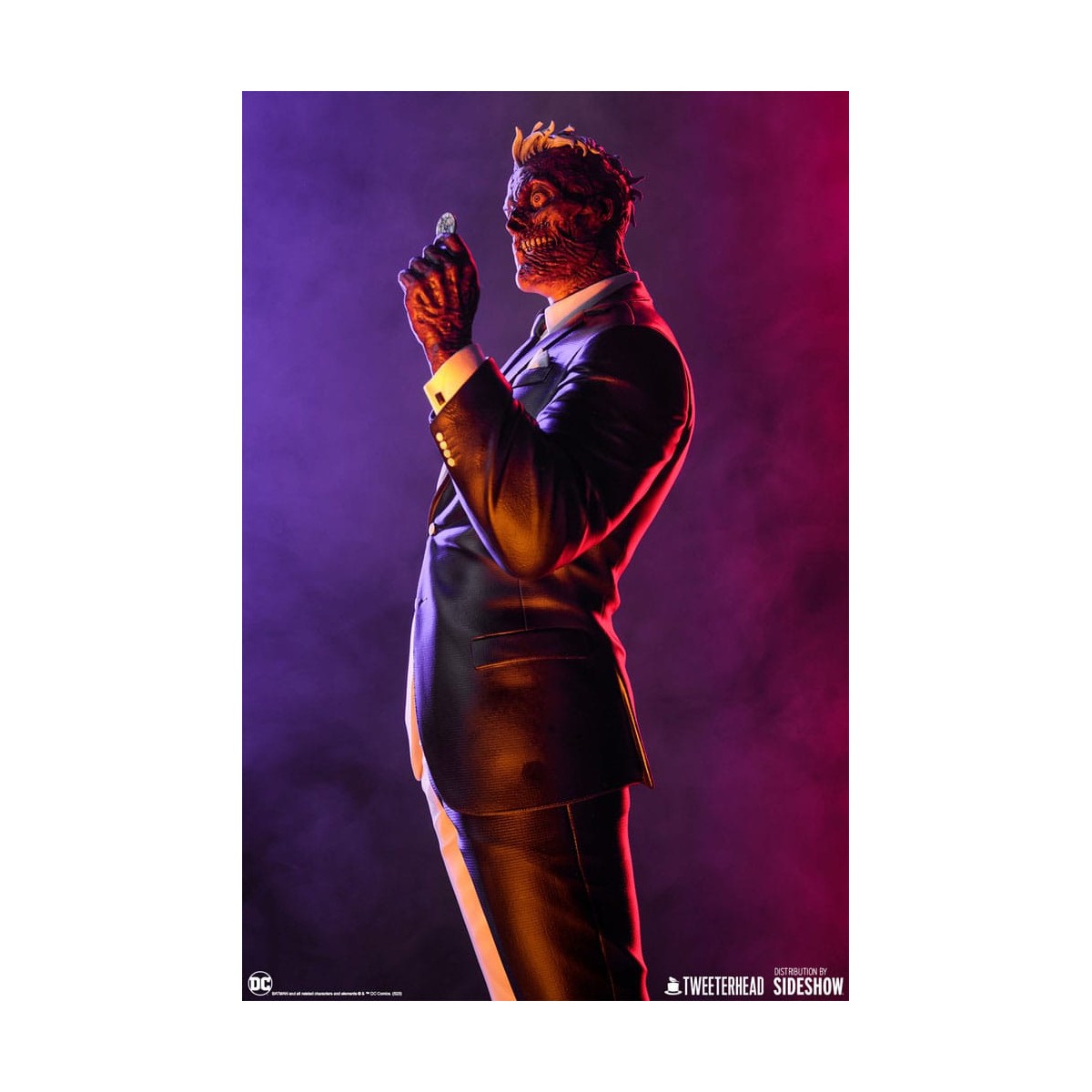 Tweeterhead - DC Comics: Two Face 1/4 Statue - Double Face
