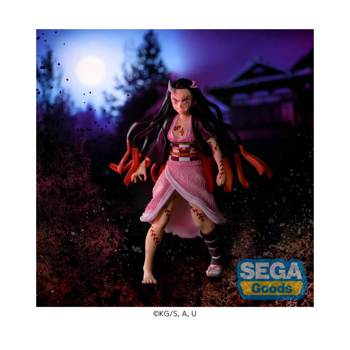 SEGA FIGURIZMA - NEZUKO KAMADO DEMON FORM ADVANCING VER. - Demon Slayer