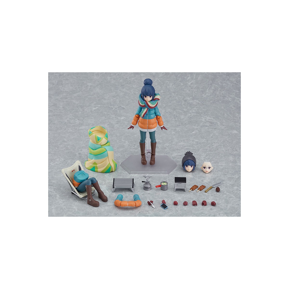 Goodsmile Figma - Laid Back Camp - RIN SHIMA DX EDITION