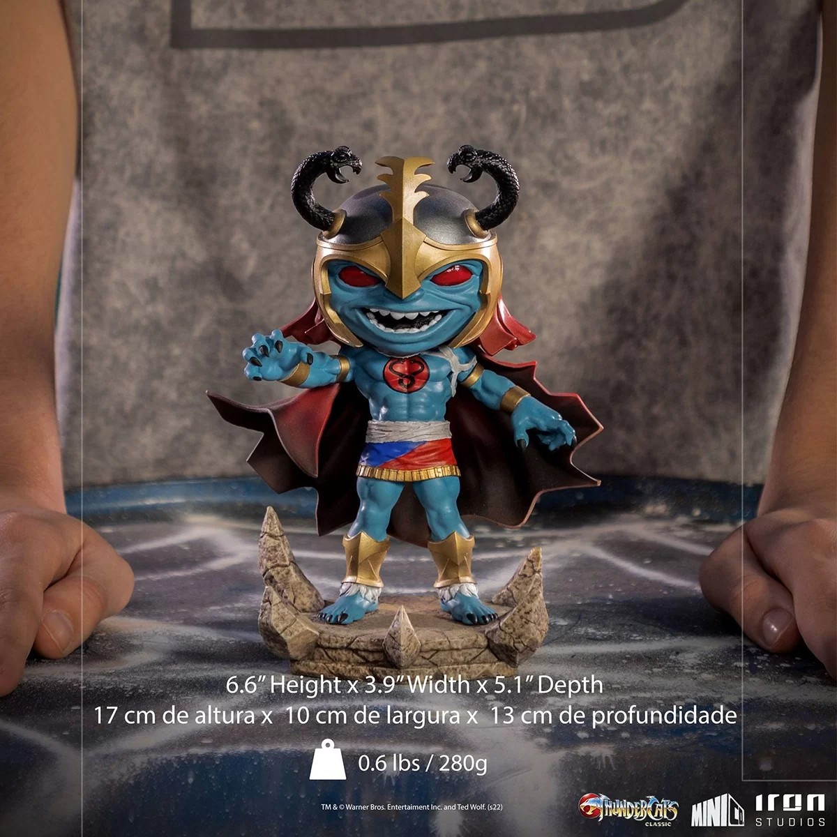 Iron Studios - Mumm-Ra - Thundercats Mini Co.Heroes PVC - Cosmocats