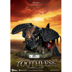 Beast Kingdom - How to Train your Dragon: The Hidden World Master Craft Toothless - Ohnezahn Dragons 3: The Hidden World.