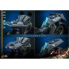 Hot Toys - DC Comics - Batman (Affleck) and Batcycle 1:6 Scale Figure Set The Flash - Movie Masterpiece 1/6