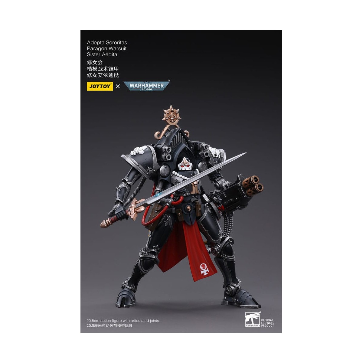 JoyToy Space Marines - Adepta Sororitas - Paragon Warsuit Sister Aedita 1/18 - Warhammer 40K