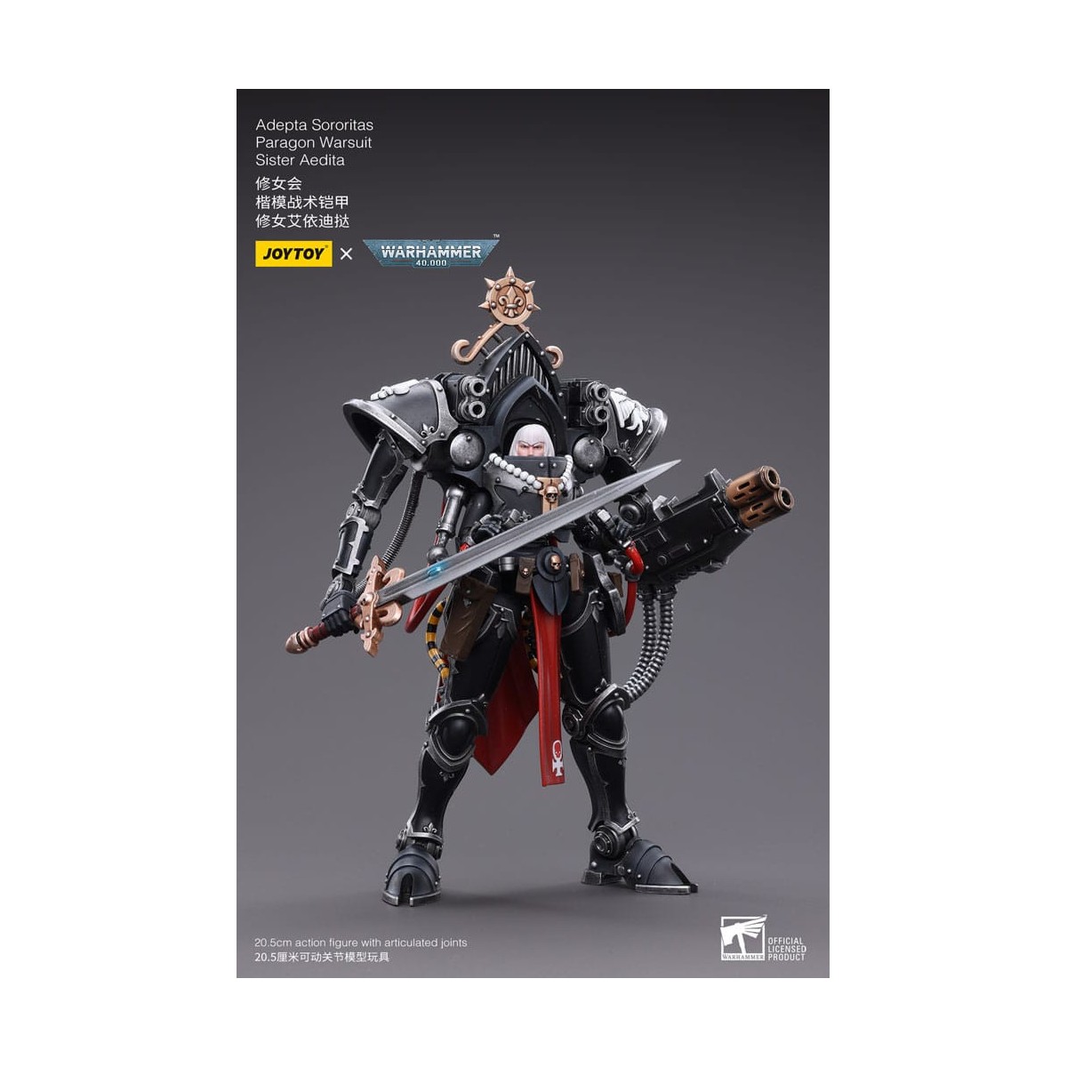 JoyToy Space Marines - Adepta Sororitas - Paragon Warsuit Sister Aedita 1/18 - Warhammer 40K