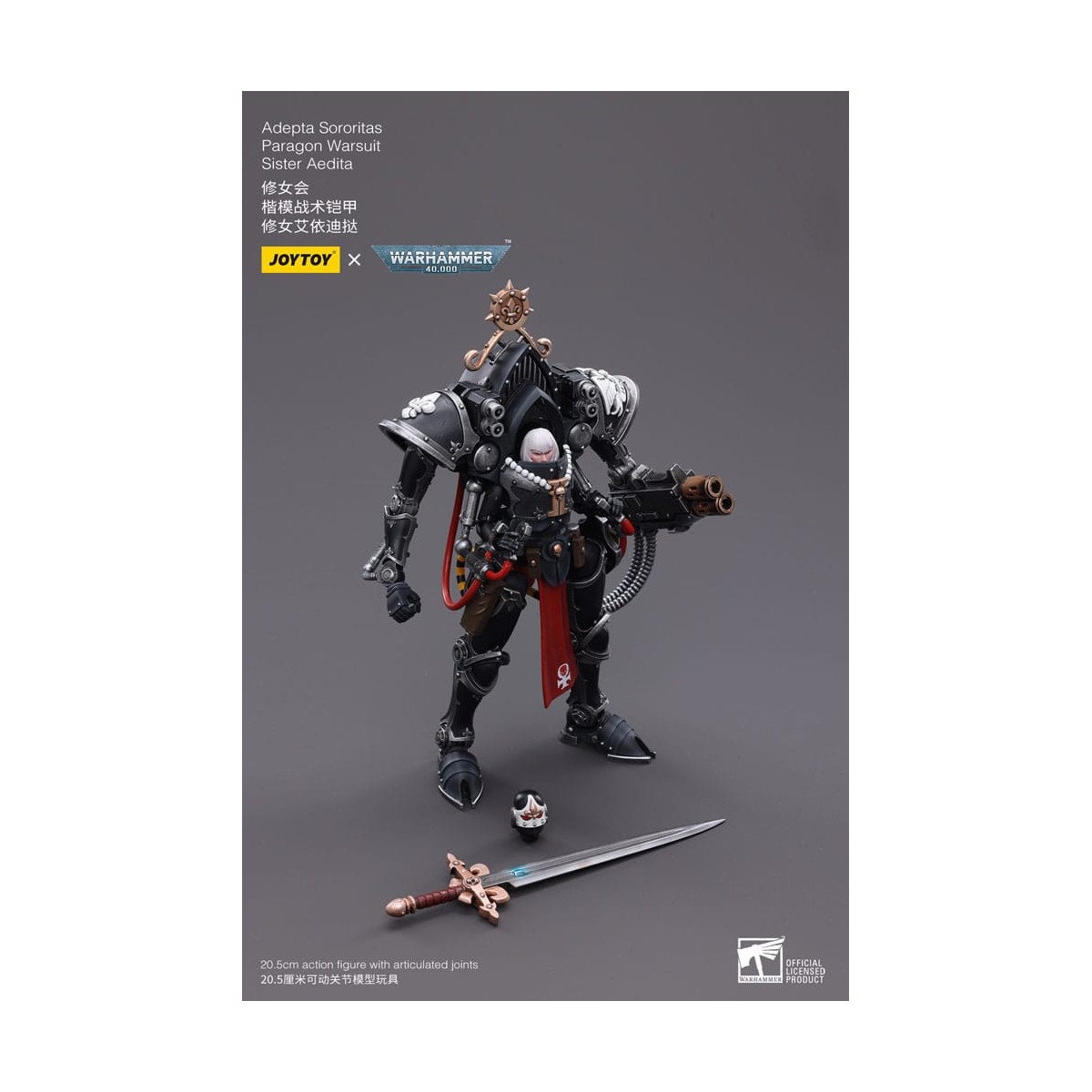 JoyToy Space Marines - Adepta Sororitas - Paragon Warsuit Sister Aedita 1/18 - Warhammer 40K