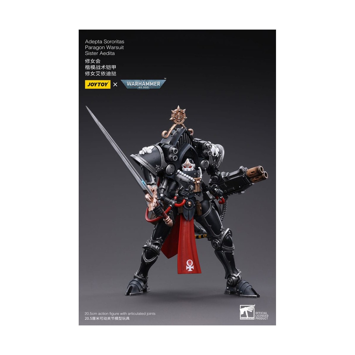 JoyToy Space Marines - Adepta Sororitas - Paragon Warsuit Sister Aedita 1/18 - Warhammer 40K