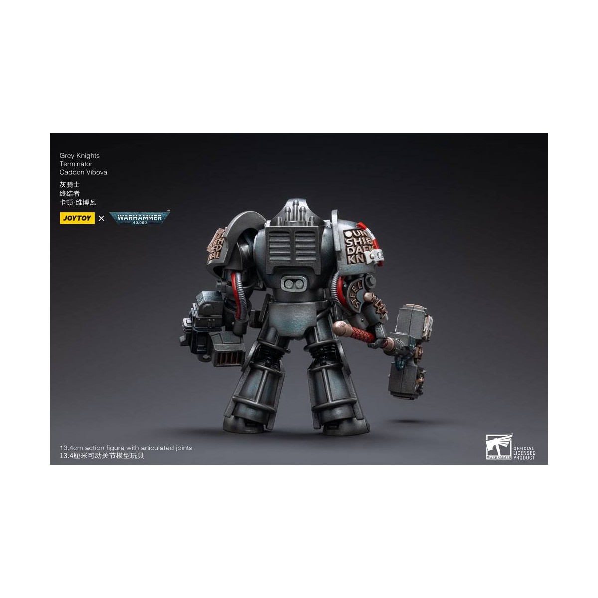 JoyToy Space Marines - Terminators Grey Knights - Caddon Vibova 1/18 - Warhammer 40K