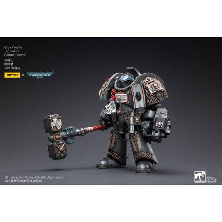 JoyToy Space Marines - Terminators Grey Knights - Caddon Vibova 1/18 - Warhammer 40K
