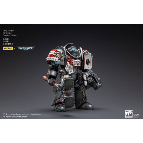 JoyToy Space Marines - Terminators Grey Knights - Caddon Vibova 1/18 - Warhammer 40K