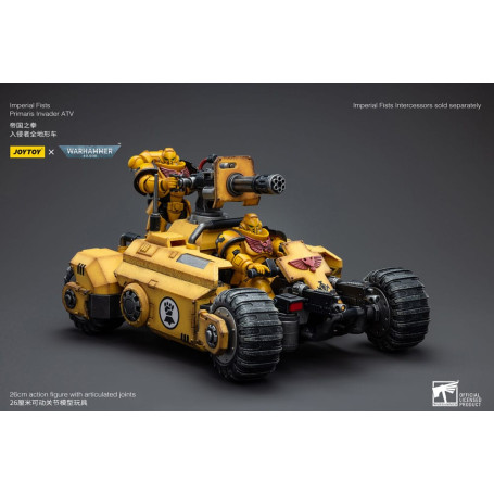 JoyToy Space Marines - Imperial Fists Primaris Invader ATV 1/18 - Warhammer 40K