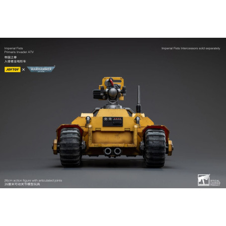 JoyToy Space Marines - Imperial Fists Primaris Invader ATV 1/18 - Warhammer 40K