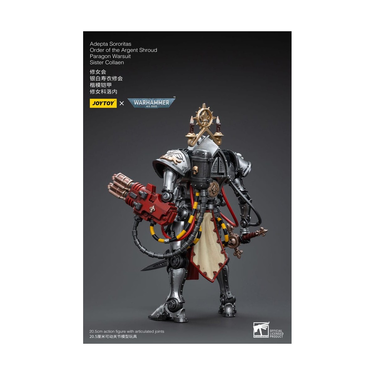 JoyToy Space Marines - Adepta Sororitas - Paragon Warsuit Sister Collaen 1/18 - Warhammer 40K