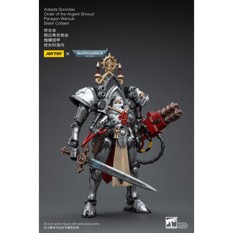 JoyToy Space Marines - Adepta Sororitas - Paragon Warsuit Sister Collaen 1/18 - Warhammer 40K