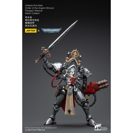 JoyToy Space Marines - Adepta Sororitas - Paragon Warsuit Sister Collaen 1/18 - Warhammer 40K