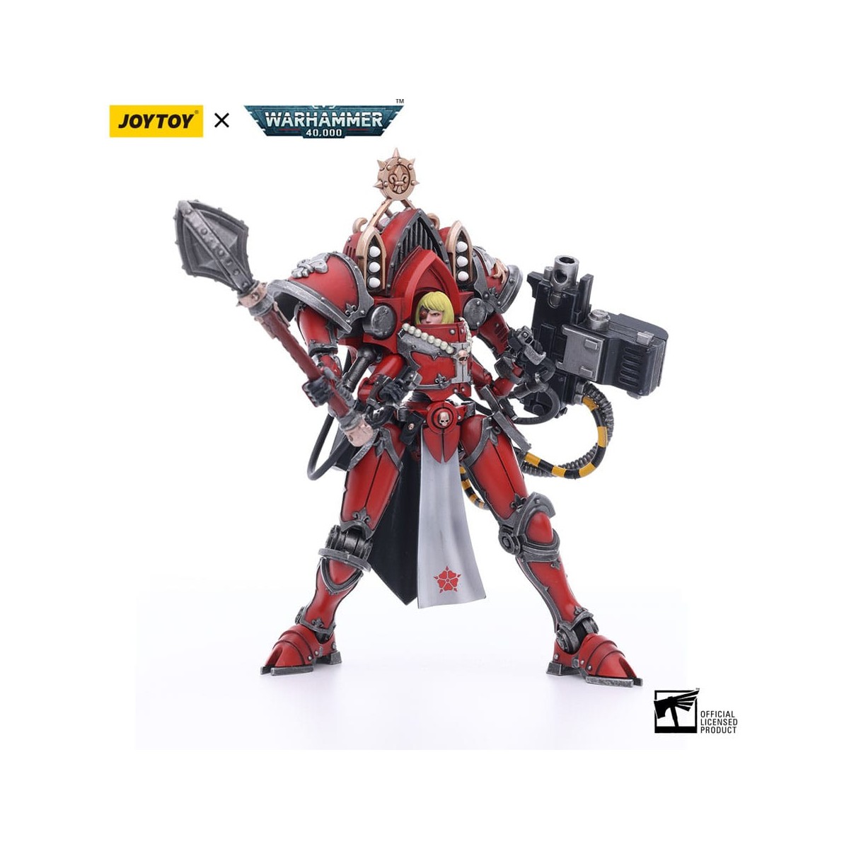 JoyToy Space Marines - Adepta Sororitas Order of the Bloody Rose - Paragon Warsuit Sister Merewal 1/18 - Warhammer 40K
