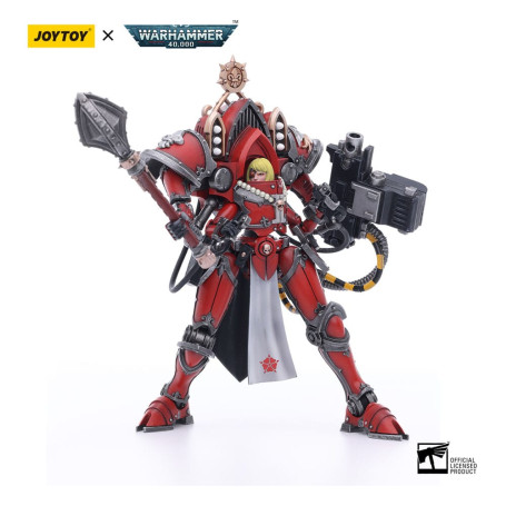 JoyToy Space Marines - Adepta Sororitas Order of the Bloody Rose - Paragon Warsuit Sister Merewal 1/18 - Warhammer 40K