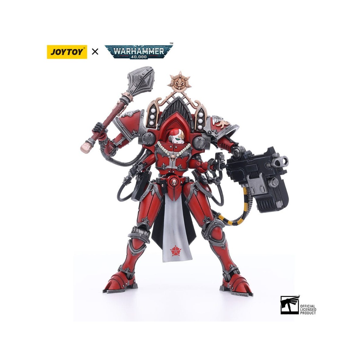 JoyToy Space Marines - Adepta Sororitas Order of the Bloody Rose - Paragon Warsuit Sister Merewal 1/18 - Warhammer 40K