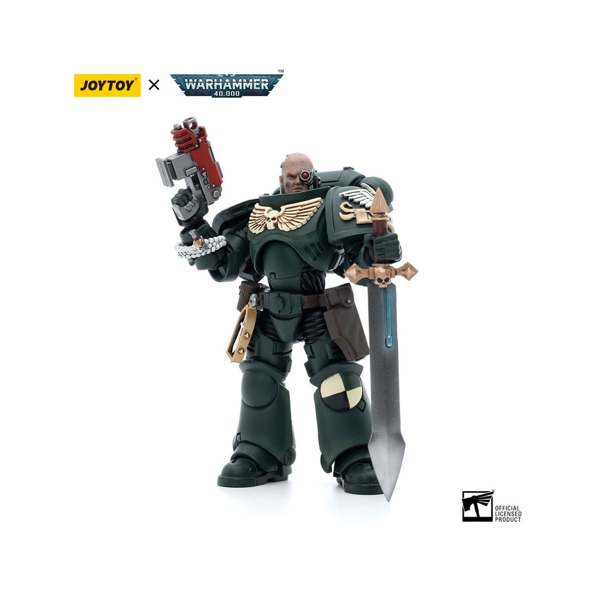 JoyToy Space Marines - Dark Angels - Intercessors Brother Nadael1/18 - Warhammer 40K