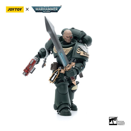 JoyToy Space Marines - Dark Angels - Intercessors Brother Nadael1/18 - Warhammer 40K