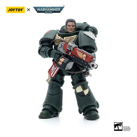 JoyToy Space Marines - Dark Angels - Intercessors Brother Asharr 1/18 - Warhammer 40K