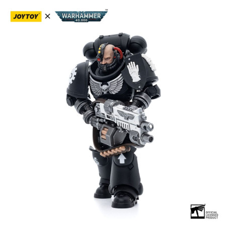 JoyToy Space Marines - Iron Hands - Intercessors Brother Ignar 1/18 - Warhammer 40K